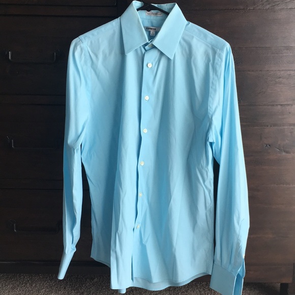 light teal dress shirt